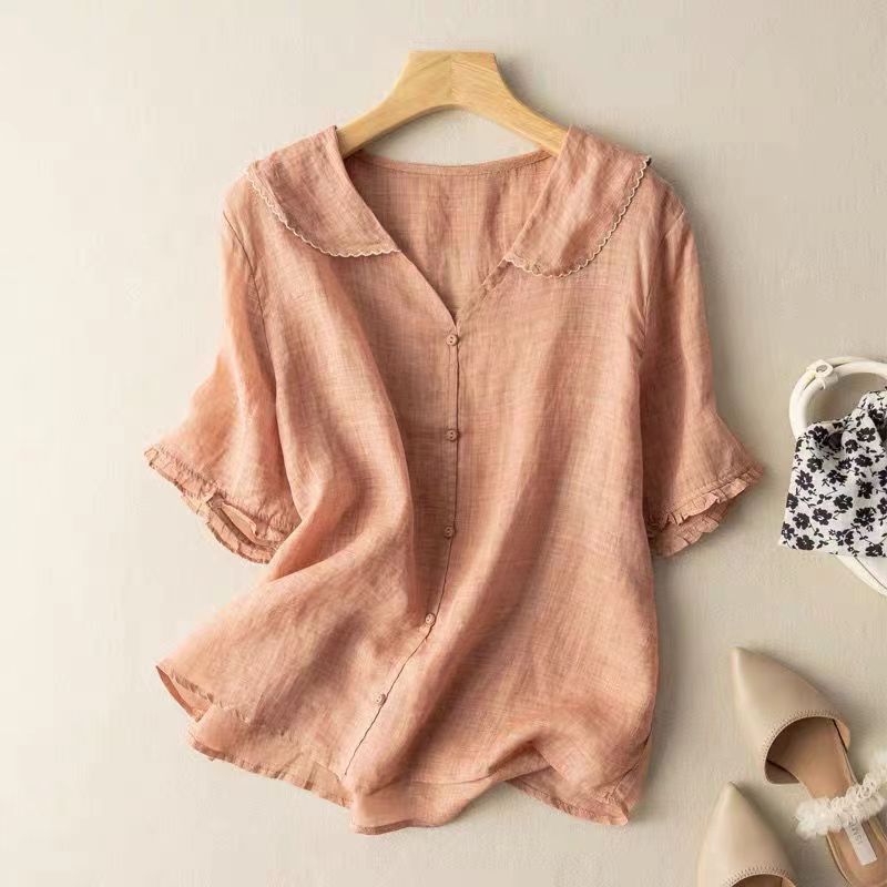 Paula | Luftige linne blus